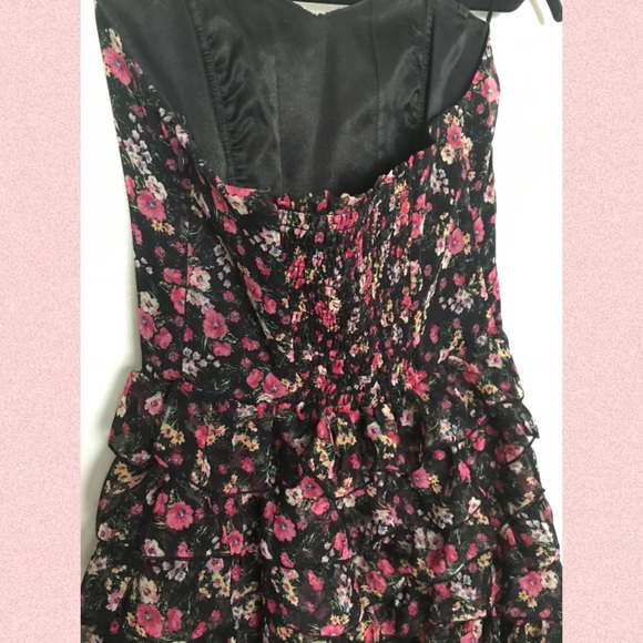 GUESS Floral Frock Mini Dress - Picture 3 of 3